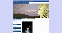 Desktop Screenshot of leahyinstitute.org